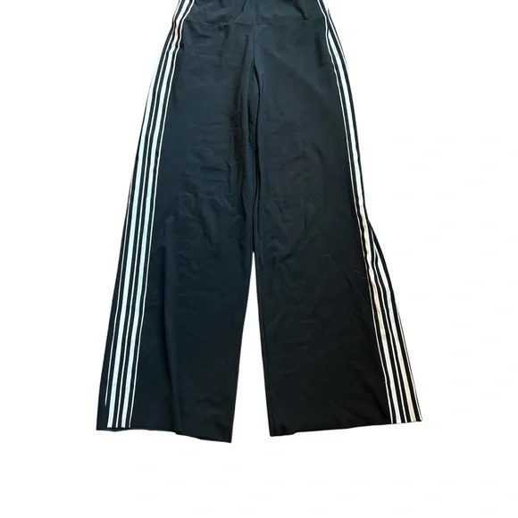 Athleta Meridian Black Stripe Wide Leg Pants size XS - Picture 6 of 6